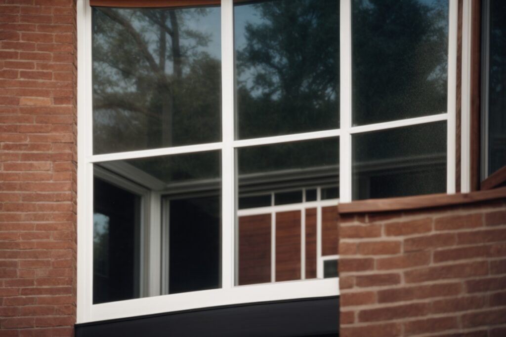 Kansas City home interior with fading window film, UV protection