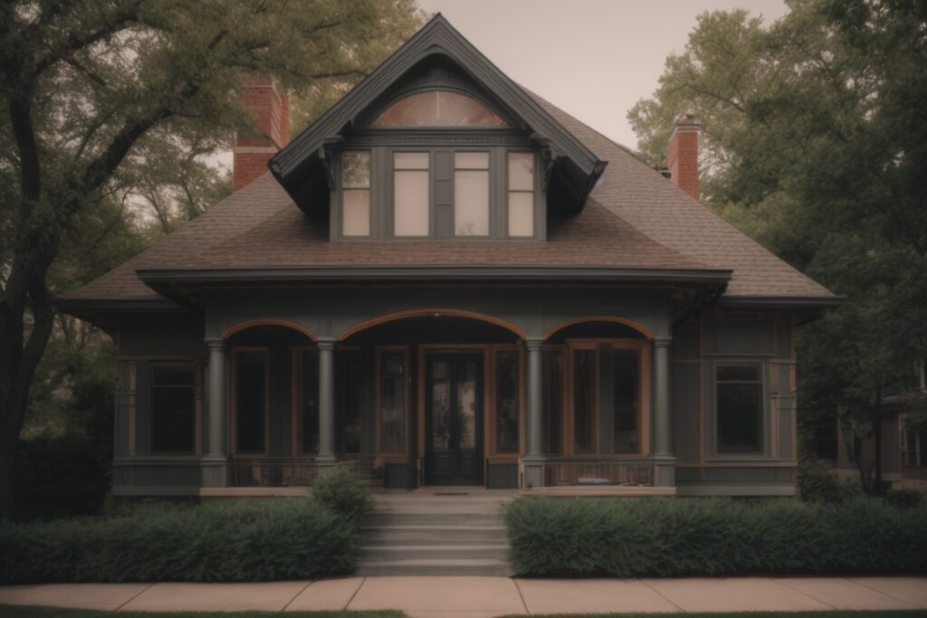 Historic Kansas City home with tinted windows, UV protection, energy efficiency
