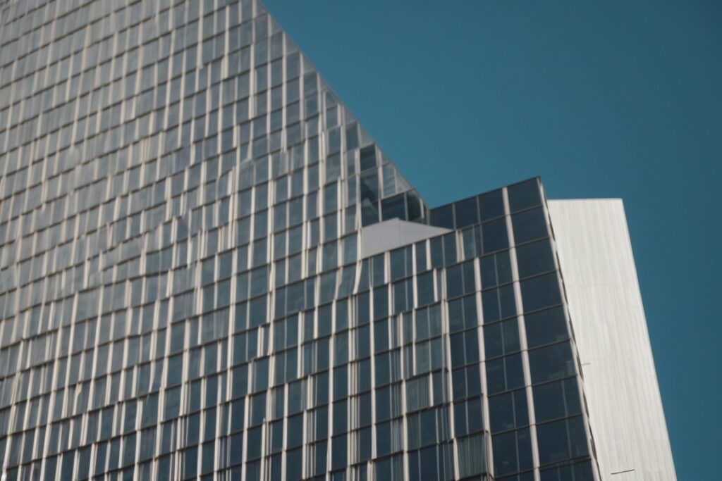 Kansas City commercial building with energy-efficient window films