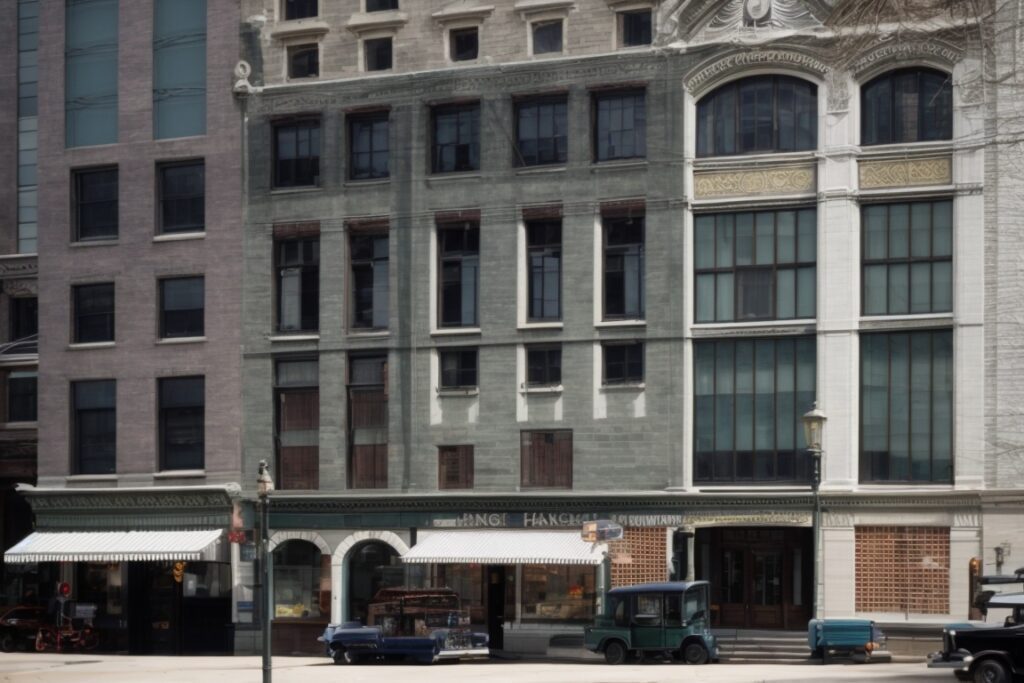 Kansas City historic building with energy saving window films