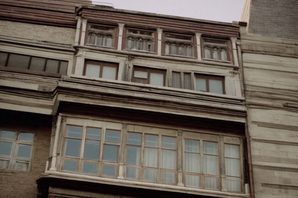 Historic Kansas City building with heat reduction window film