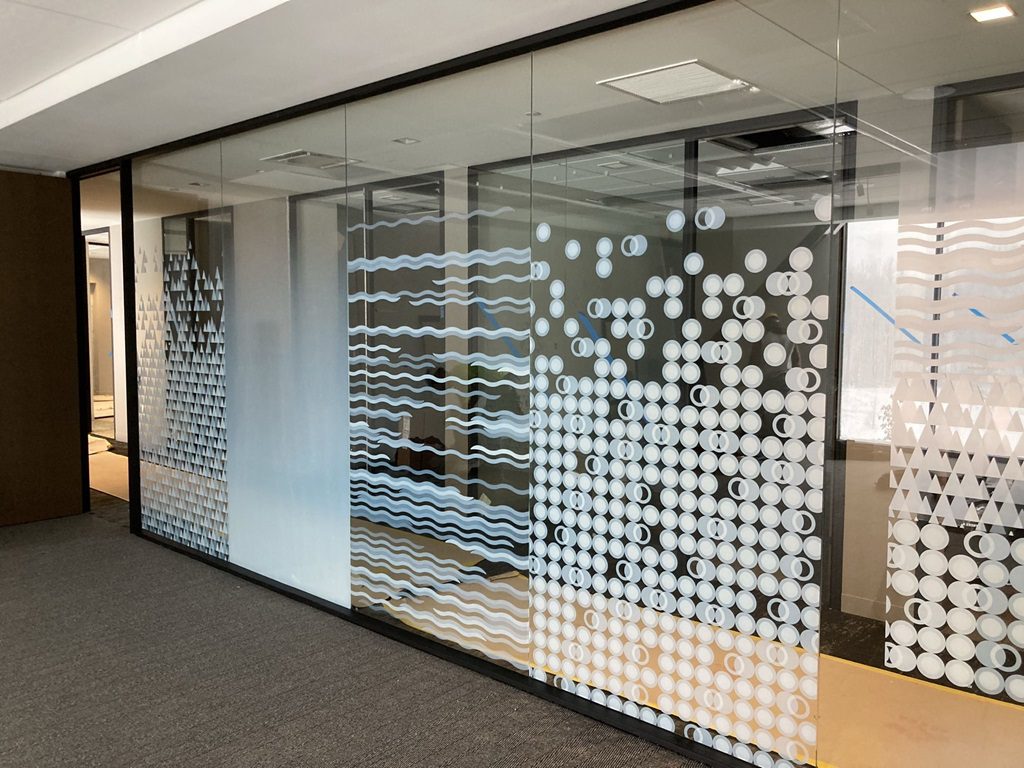 frosted glass window film Kansas City